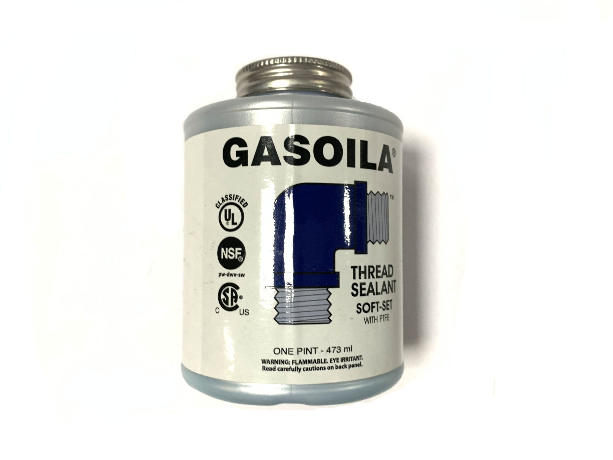 Gasoila, Sellador de roscas, One Pint con PTFE 473ml