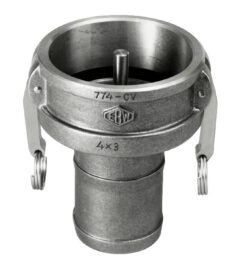 CAMPANA ADAPTATORA DE 3" PARA RECUPERACION DE VAPORES CON ESPIGA