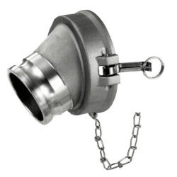 Cople adaptador de 6 x 4" para descarga de combustible