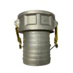 Adaptador con orejas para manguera de descarga de 4"