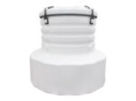 CONTENEDOR PASO HOMBRE PARA MOTOBOMBA 36" (BLANCO)