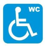 Señalamiento vitrocel Sanitario WC Minusvalidos