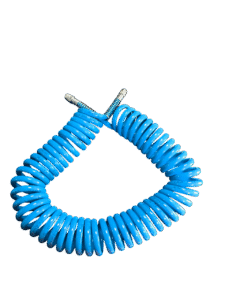 Manguera helicoidal verde o azul de 1/4" - Imagen 5