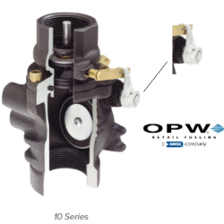Valvula shutt off de 1 1/2" OPW Doble Popeta