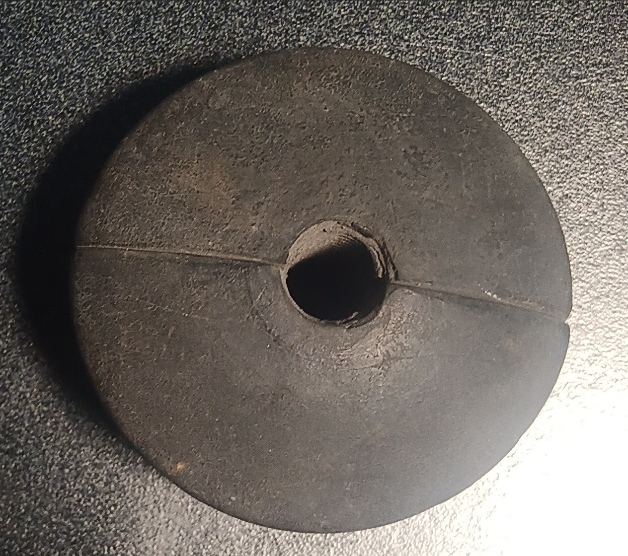 Tope tipo dona para dispensario de aire y agua