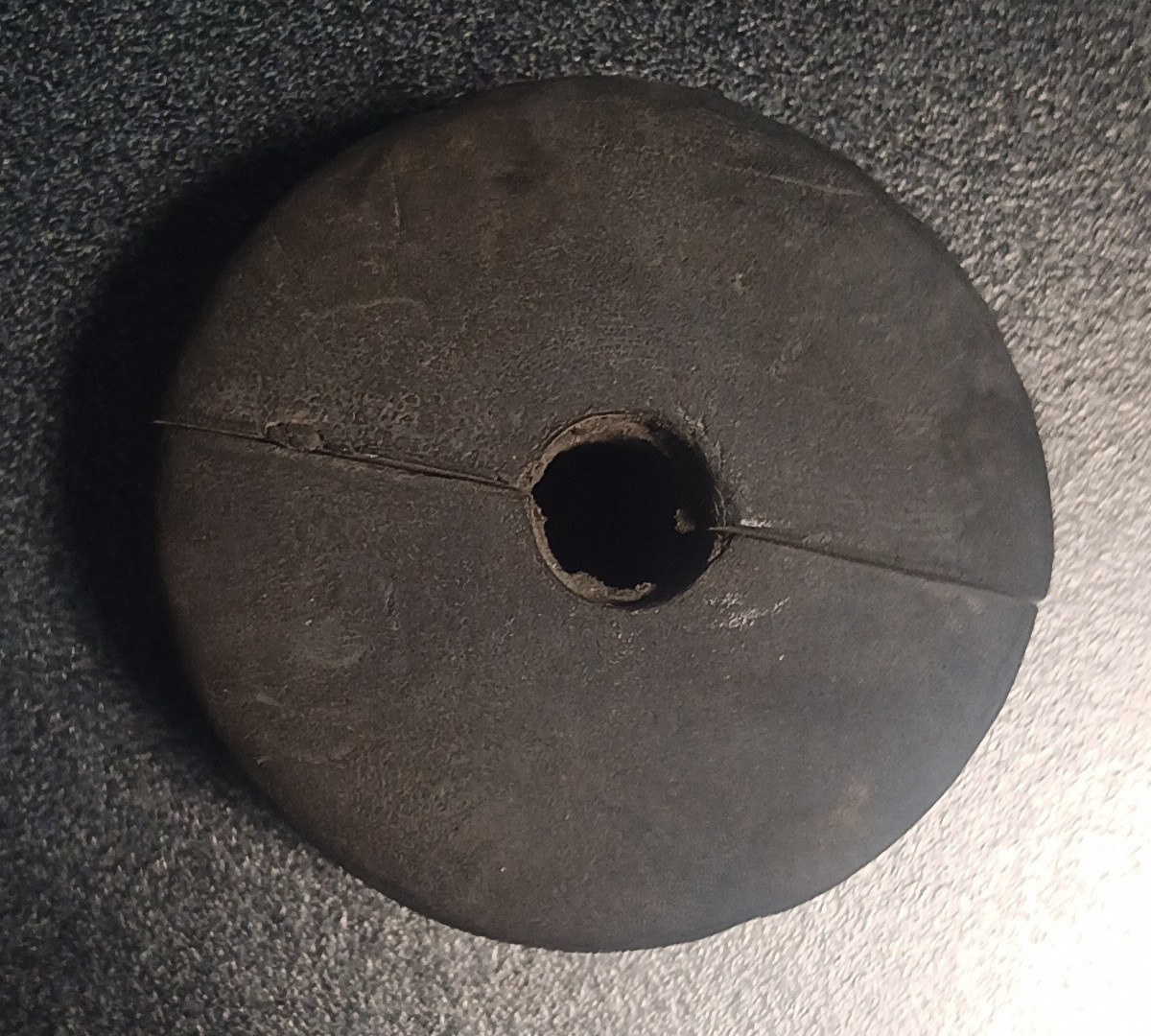 Tope tipo dona para dispensario de aire y agua