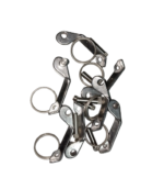 PAR OREJAS EN BRONCE PARA ADAPTADOR DE R.V. O DESCARGA - Imagen 3