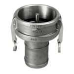 Adaptador con orejas para manguera con vastago 4" x 3" RV