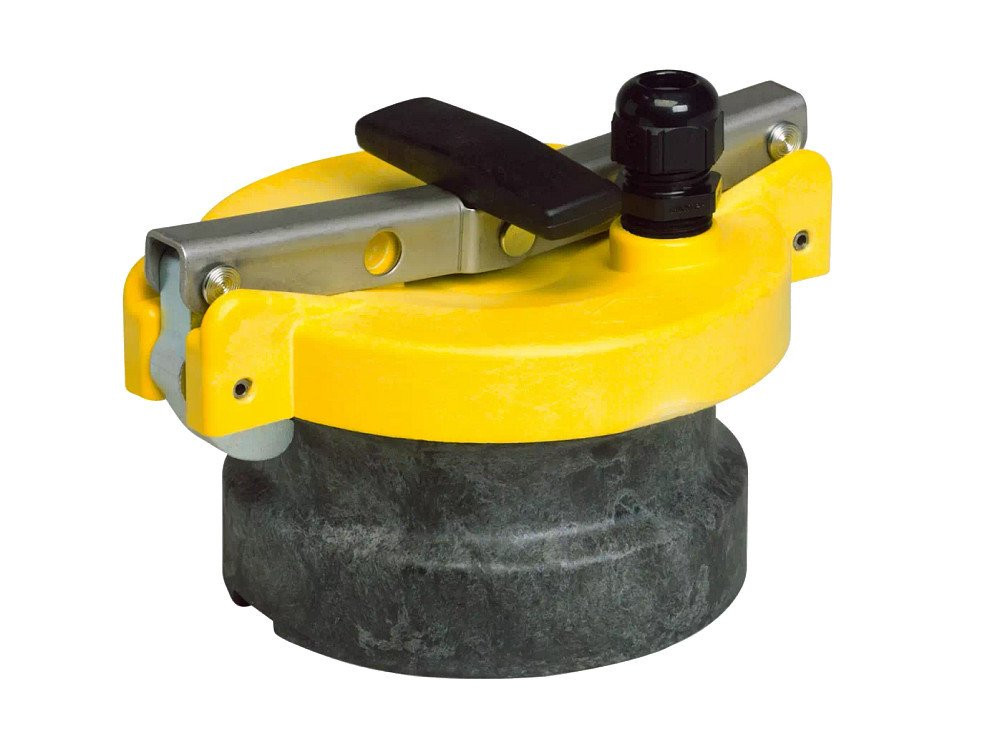 90037a.jpg KIT DE TAPON AMARILLO Y ADAPTADOR DE 4" PARA SONDA - Imagen 1