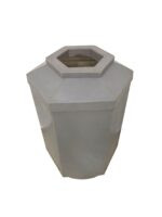 Bote de basura negro para bote hexagonal gris PEMEX - Imagen 3