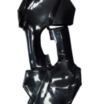 funda para pistola tipo OPW para 7HB de 1" negra,gris