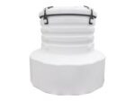 CONTENEDOR PASO HOMBRE PARA MOTOBOMBA 36" (BLANCO)