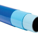 Tubería flexible doble pared coaxial de 1 1/2" APT