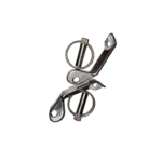 PAR OREJAS EN BRONCE PARA ADAPTADOR DE R.V. O DESCARGA