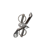 PAR OREJAS EN BRONCE PARA ADAPTADOR DE R.V. O DESCARGA