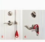 Bloqueo De Puerta Temporal En Hoteles, Viajes Airbnb - Imagen 4